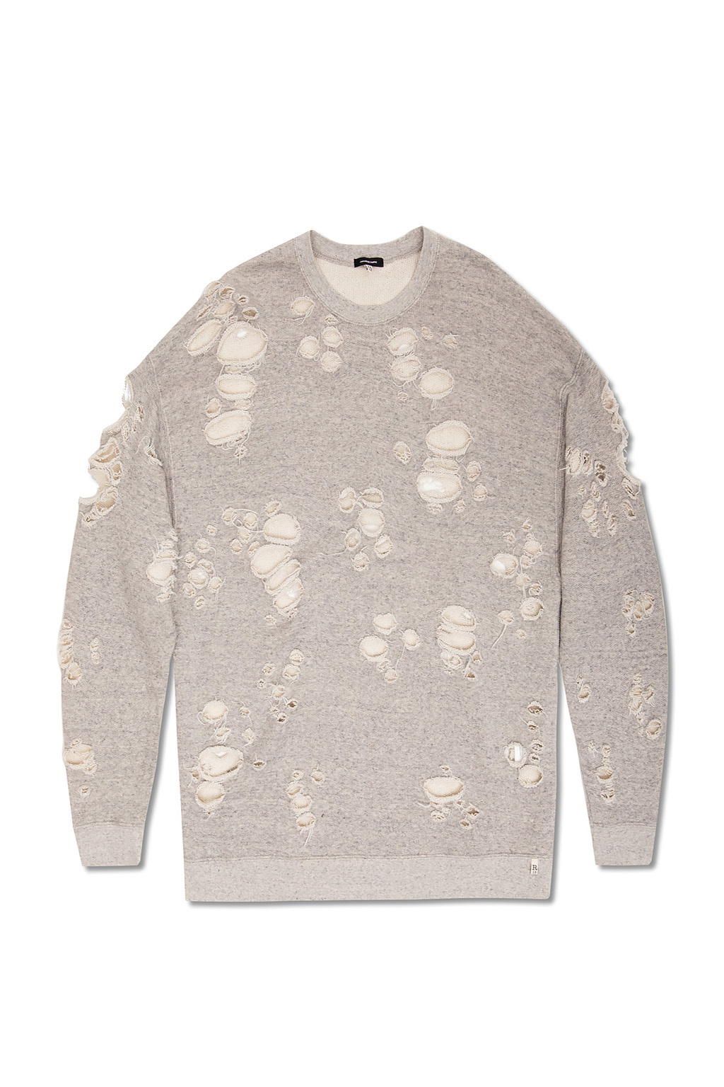 Distressed sweatshirt hotsell